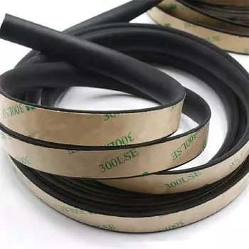 Car Sunroof Windshield Sealing Strips Trim Moulding Soundproof EPDM Rubber Seal