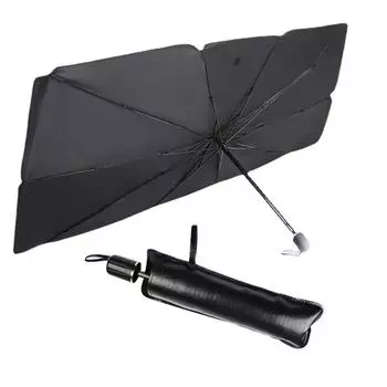 Car Sunshade Cars Sun Shade Retractable Sunscreen Heat Insulation Front Windshield Parasol Vehicle Cover Windshield Sunshade