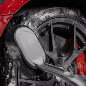 Автомобильные шины, колеса, вощение, полировка, губка, щетка для мытья, воск, чистка, протирание, уход за краской, автомобиль с длинной ручкой