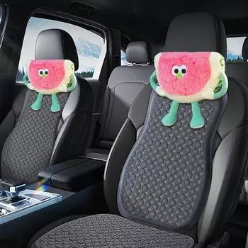 Car Tissue Box Auto Neck Pillow Cushion For Sleeping Comfort Car Interior Decor Car Back Seat Headrest Tissue Boxes For SUV RV