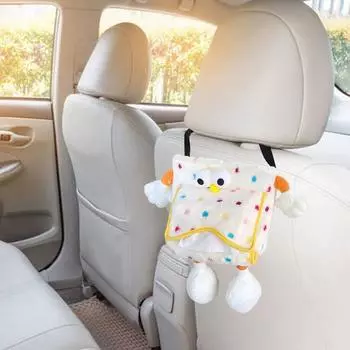 Car Tissue Holder Cute 2 In 1 Plush Car Trash Can With Tissue Holder Fashion Car Multifunctional Tissue Box And Trash Can GERMANY