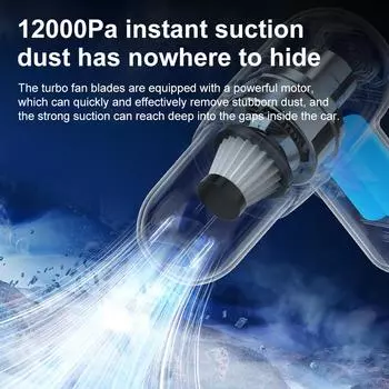 Car Vacuum Cleaner Integrated Blowing Suction Functions High-power Household Handheld Portable Vacuums Cleaners Mounted Wireless