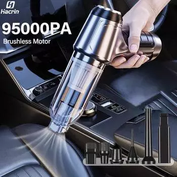 Car Vacuum Cleaner Powerful Wireless Car Vacuum Cleaner 95000PA High Power Handheld Wireless Vehicle Vacuum Cleaner for Car
