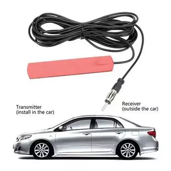 Car Vehicel Hidden Antenna Universal Auto Signal Amp Amplifier Marine Car Vehicle Boat RV Signal Enhance Device
