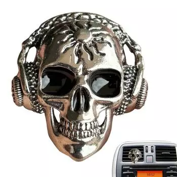 Car Vent Air Freshener Halloween Air Vent Ornament Halloween Car Interior Accessories Skeleton Car Scents Decorations For SUV RV