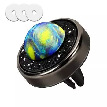 Car Vent Diffuser Decorative Planet Shape Vent Clip Aromatherapy For Car Easy Installation Multifunctional Car Interior красный