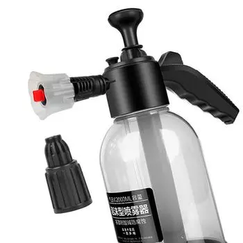 Car Wash Foam Pressure Sprayer 2L Multipurpose for Indoor Outdoor Lawn clear