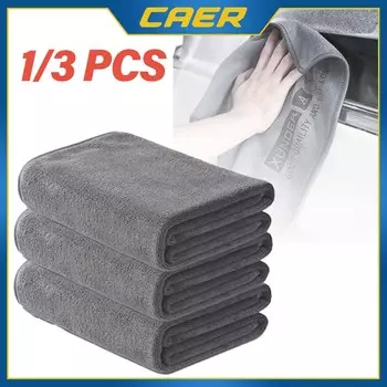 Car Wash High-end Microfiber Towel Super Soft and Quick Drying Thicken Cloth Set Auto Body Washing Detailing Care Cleaning Rags Superfine Fiber