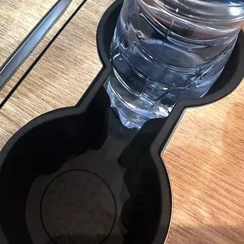 Car Water Cup Holder For Tesla Model 3 Model Y 2024 2024 Accessories Silicone Skid Proof Water Proof Double Hole Holder