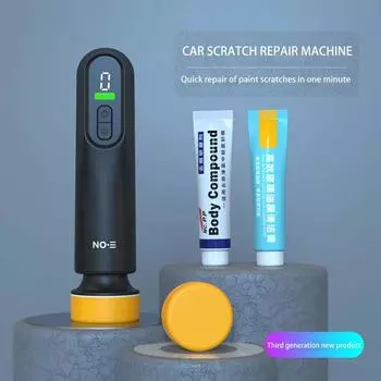 Car waxing machine Polishing machine Polishing machine Special car paint scratch repair car window glass oil film machine чёрный