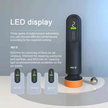 Car Waxing Polishing Sanding Machine 12000RPM Car Paint Oil Glass Machine Film Machine Windscreen Remove Repairing Scratch H9K0