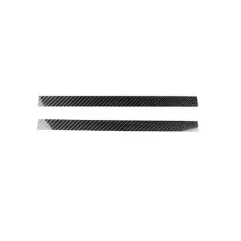 Car Window B-pillars Molding Trim Car Styling Accessories 3D Stickers for BMW F10 Carbon Fiber Carbon Fiber Window Trim Strip for f10