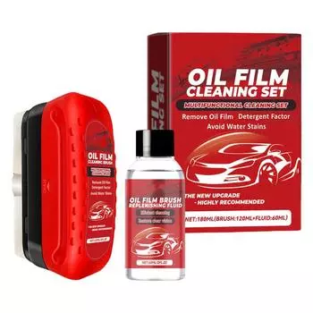 Car Window Cleaner Car Glass Oil Film Remover Car Glass Oil Film Remover Car Oil Film Cleaning Brush Windshield Cleaning Tool CHINA