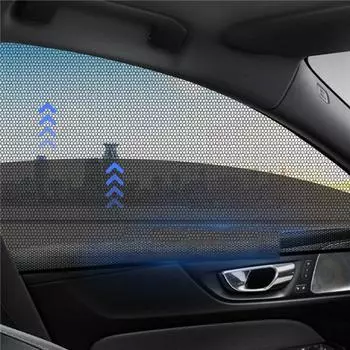 Car Window Cover Sunshade Blackout Heat Insulation Car Window Curtain Auto Film Accessories Mosquito Proof Ventilation 4pcs/Set