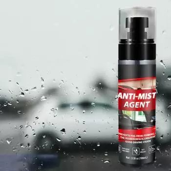 Car Window Defogger Waterproof Long-lasting Anti Fog Spray 100mL Vehicles Defogger For Mirrors Bathroom Mirrors Shower Doors CHINA