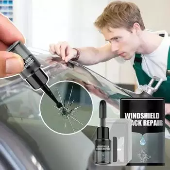 Car Windshield Crack Repair Fluid Car Window Repair Resin Windscreen Scratch Crack Restore Fluid Glass Curing Glue Accessories
