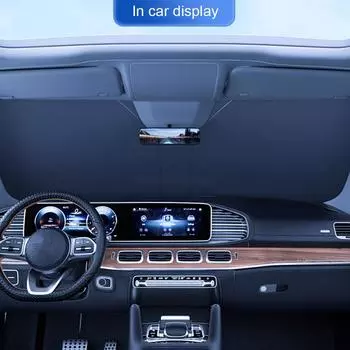 Car Windshield Foldable Sun Protection Cover Anti-infrared Car Windscreen Sunshade Window Protection Parasol for Auto SUV Truck CHINA