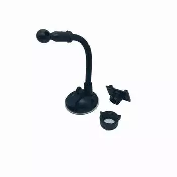 Car windshield hose automatic lock Car mobile phone holder 360 ° rotating suction cup hose holder