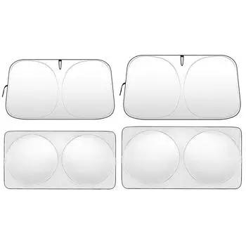 Солнцезащитный козырек на лобовое стекло автомобиля, складной солнцезащитный козырек на переднее стекло, защита от ультрафиолета, защита лобового стекла для автомобиля, грузовика, автомобиля C