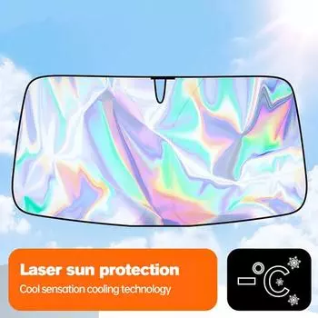 Car Windshield Sunshade Car Front Shading Sun Shade Upgrade Auto Parasol Umbrella Type For Car Window Sun Protection
