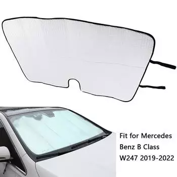 Солнцезащитные козырьки на лобовое стекло автомобиля, складной солнцезащитный козырек для автомобиля, защита от ультрафиолета, солнцезащитный козырек для окна Mercedes Benz B-класса W247 2019-2024 CHINA