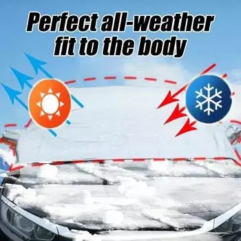 Солнцезащитные шторки на лобовое стекло автомобиля Гидроизоляция окон Защитные инструменты Лобовое стекло автомобиля Снежный козырек Пончо Внешние аксессуары для автомобиля