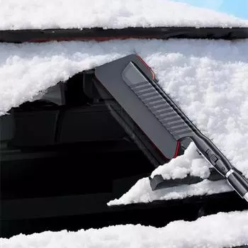 Car Windshield Wiper Snow Removal Brush Removable Snow Shovel Extended EVA Cleaning Tool Broom Cleaning Accessories чёрный