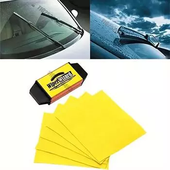 Car Wiper RestorerNEW 1 шт., щетка для чистки направляющей щетки стеклоочистителя, автомобильные детали, интеллектуальное обслуживание автомобильного стеклоочистителя жёлтый