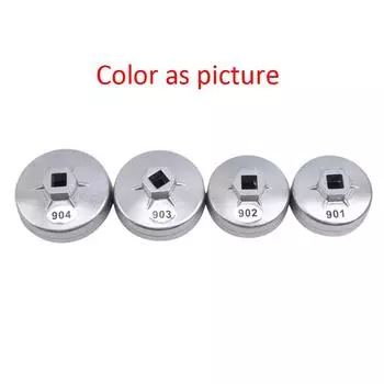 Car Wrench Auto Tool 1/2 Square Drive 65mm 67mm 74mm 79mm End Cap Oil Filter Wrench Auto Hand Remover Tools