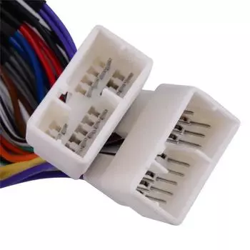 Car Y Cable Splitter Aux Cd Changer Gps/Navi Radio Adapter for Honda Acura