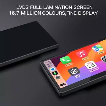 [carabc] D808 полностью ламинированный дисплей 1920x720 60 кадров в секунду Carplay Android Auto экран для автомобиля 8.8 8.8 чёрный