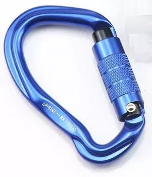 Carabiner New Edition Rock Carabiner 23KN Sling Climbing Button CE Certification Rock Climbing Carabiner Ultra Light 75g Aerial Work Rescue Training