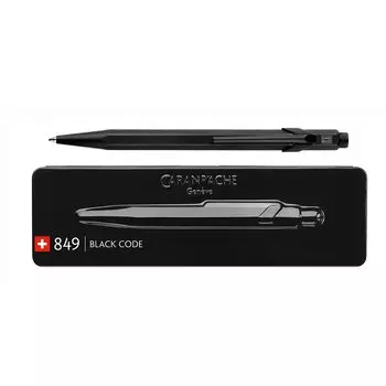 Caran Ballpoint Pen 849 Black Code Genuine Import Product Body d Ache Oil-based NF0849-496 Size 128mm/Knock Type/102g