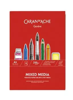 Caran Блокнот для рисования открыток A4 20 страниц H297 x 210мм d Ache CD-0454-114