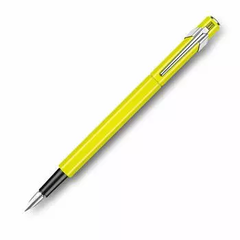 CARAN Fountain Pen B Bold 849 Fluorescent Yellow Regular Imported Product D ACHE 0843-470