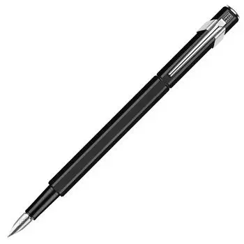 Caran Fountain Pen EF Extra Fine Point 849 Black Regular Imported Product d Ache 0842-009 Двойного назначения