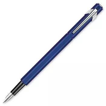 Caran Fountain Pen F Fine Point 849 Blue Regular Imported Product d Ache 0841-159 Dual-use