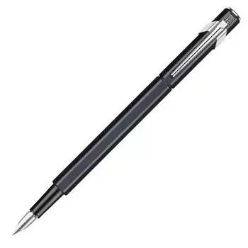 Caran Fountain Pen M Medium 849 Black Regular Imported Product d Ache 0840-009 Двойного назначения