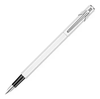 Caran Fountain Pen M Medium 849 White Regular Imported Product d Ache 0840-001 Dual-use
