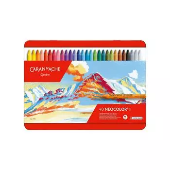 Caran Neocolor I 40 цветов набор d Ache 7000-340