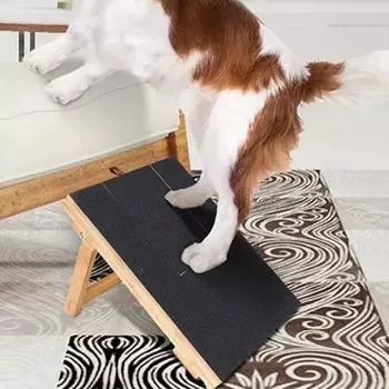 Царапина для собак без стресса, инструмент для обрезки когтей домашних животных с коробкой для лакомств, простая в использовании многоразовая деревянная пилочка для ногтей, альтернатива игрушкам для собак