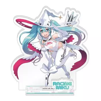 Caravan Racing Miku x Super Sonico Соединительная акриловая рама 150 x 190 мм Акрил 2024Ver. Стенд/А прибл.