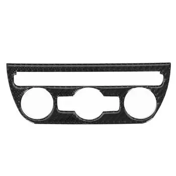 Отделка панели переключателя переменного тока из углеродного волокна Крышка кондиционера автомобиля Переоборудование автомобиля