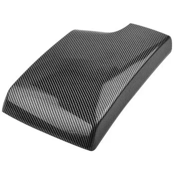 Carbon Fiber Armrest Cover Center Console Pad Trim For BMW 3 Series E90 E91 E92 E93 Car Interior Accessories CHINA