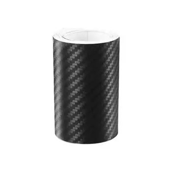 Carbon Fiber DIY Paste Waterproof Auto Sill Side Mirror Sticker Anti Scratch Tape Car Decorative Tape for Auto Side Mirror Trunk 5cm