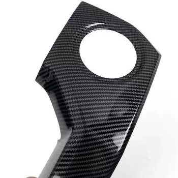 Carbon Fiber look ABS Dashboard Side Air Vent Cover For Toyota Tundra 2014-21