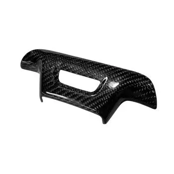 Carbon Fiber Steering Wheel Lower Cover Trim Frame For Chevrolet Camaro 2016-23