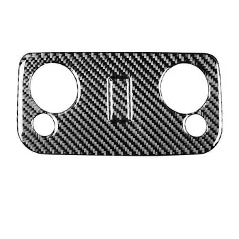 Carbon Fiber Style Reading Light Button Panel Sticker Trim For Ford Mustang GT 05-09