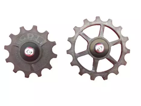 CarbonDryJapan Pulley Set for V3 Full Ceramic Bearing 12/15T