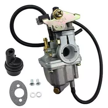 Carburetor Carb w/ Air Box Assy For Suzuki JR50 1978-2006 QuadRunner LT50 84-87